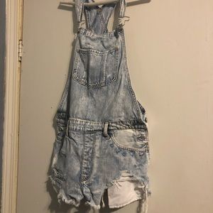 American Eagle overalls